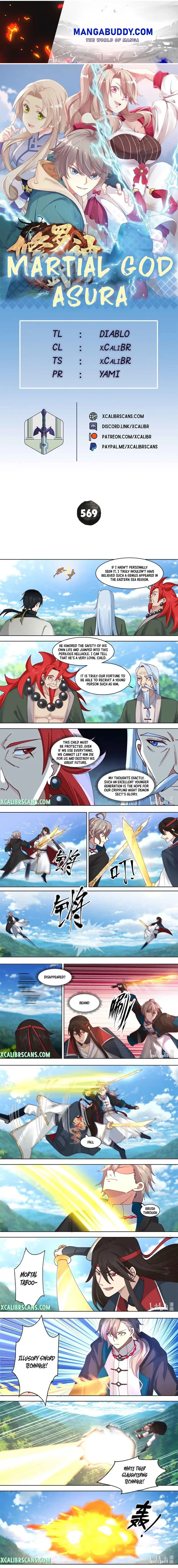 Martial God Asura Chapter 569