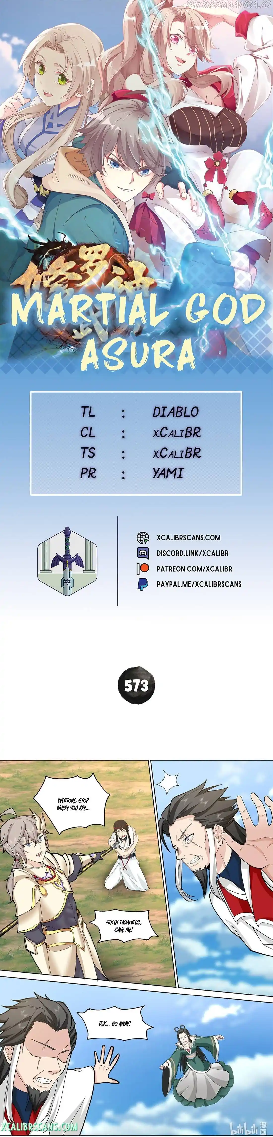 Martial God Asura Chapter 573