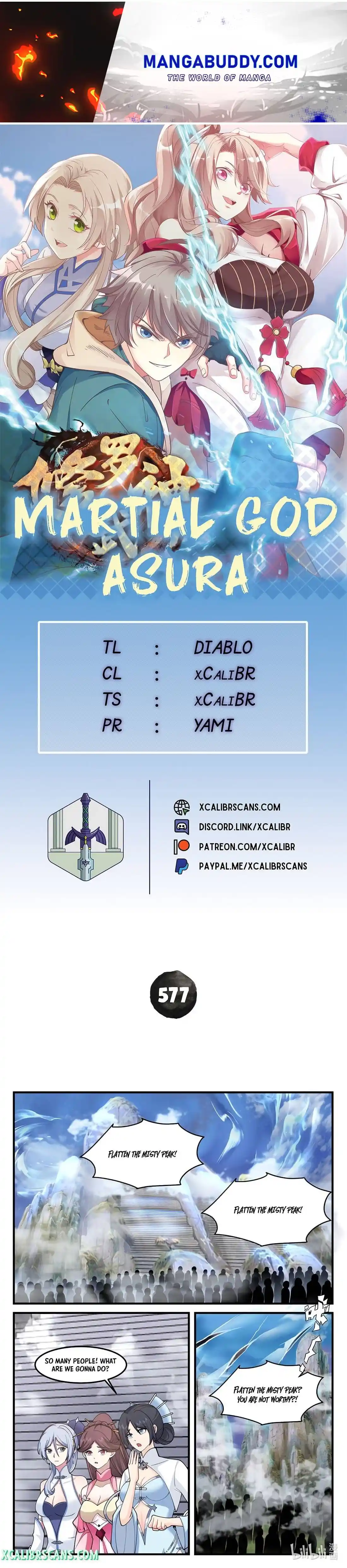 Martial God Asura Chapter 577