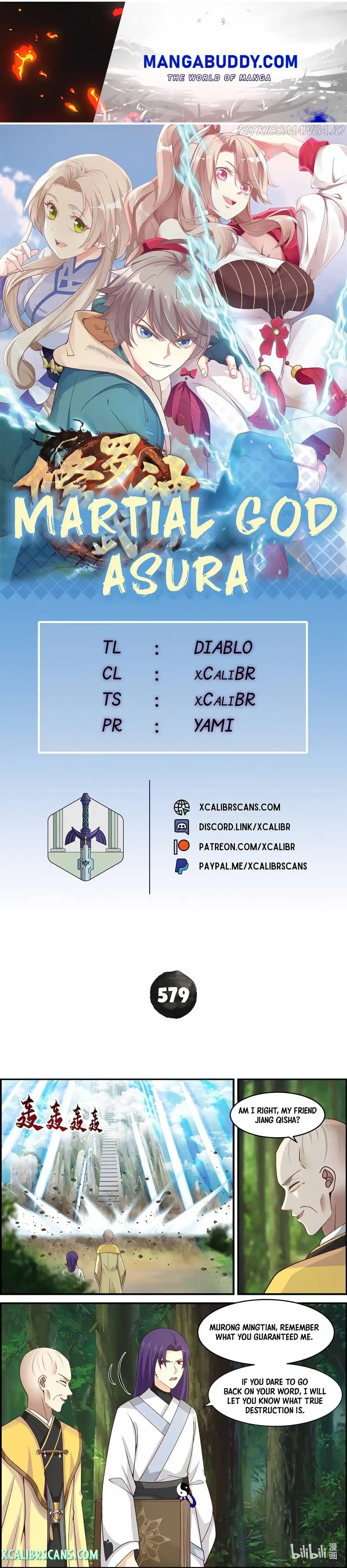 Martial God Asura Chapter 579