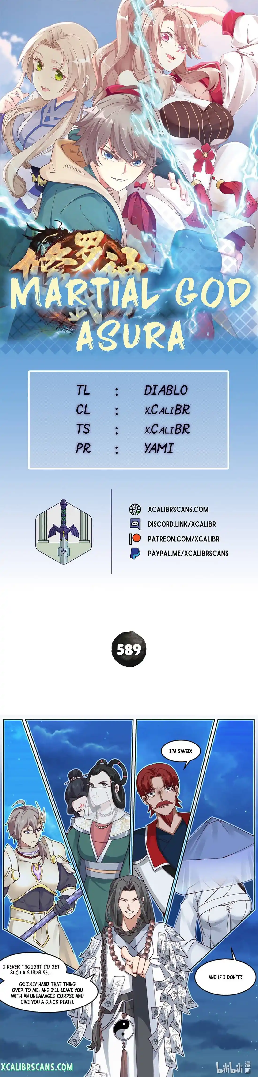 Martial God Asura Chapter 589