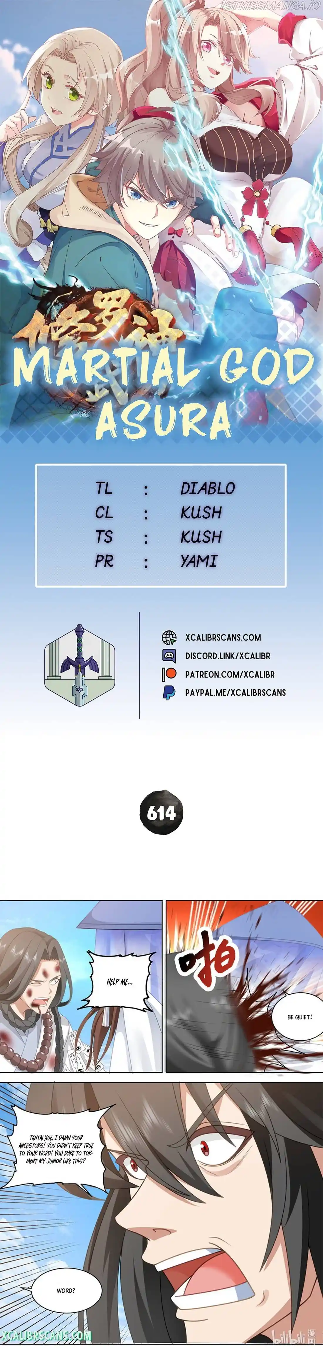 Martial God Asura Chapter 614