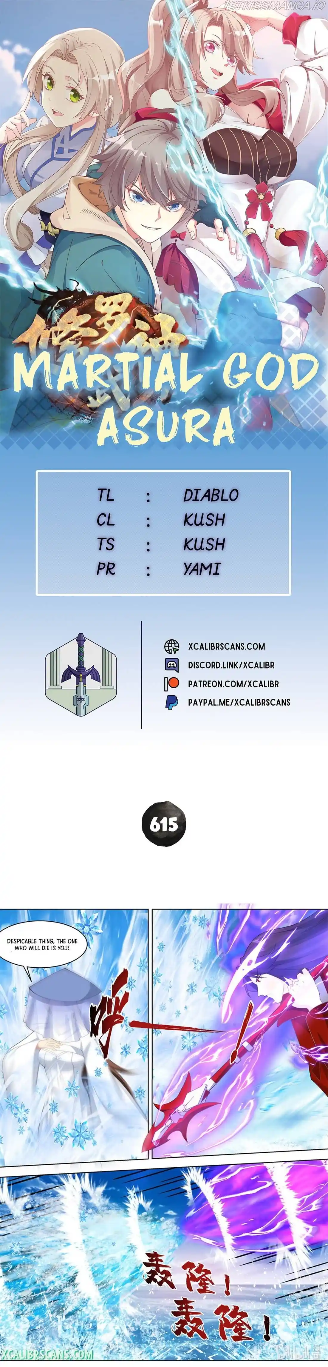 Martial God Asura Chapter 615