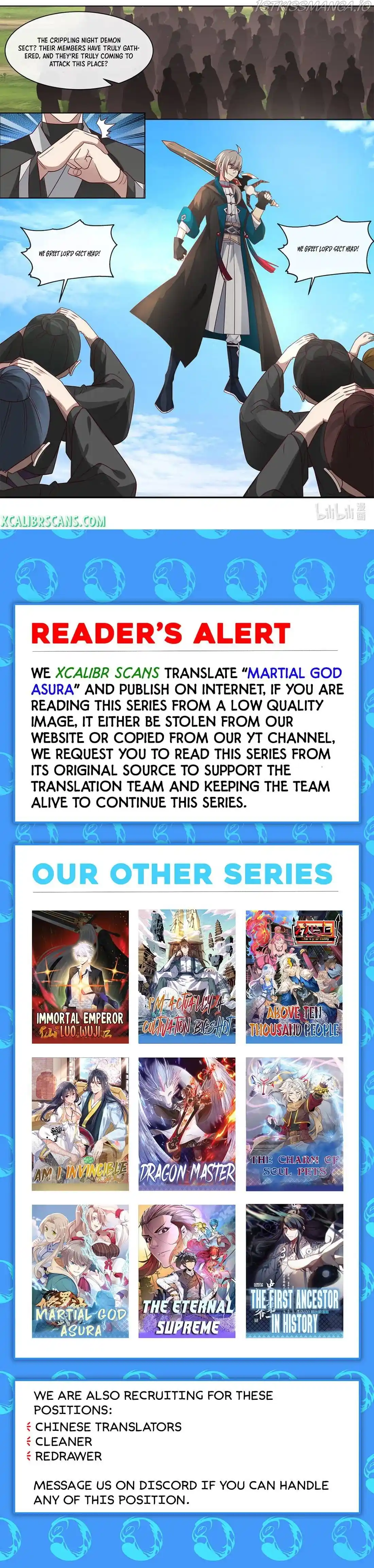 Martial God Asura Chapter 615