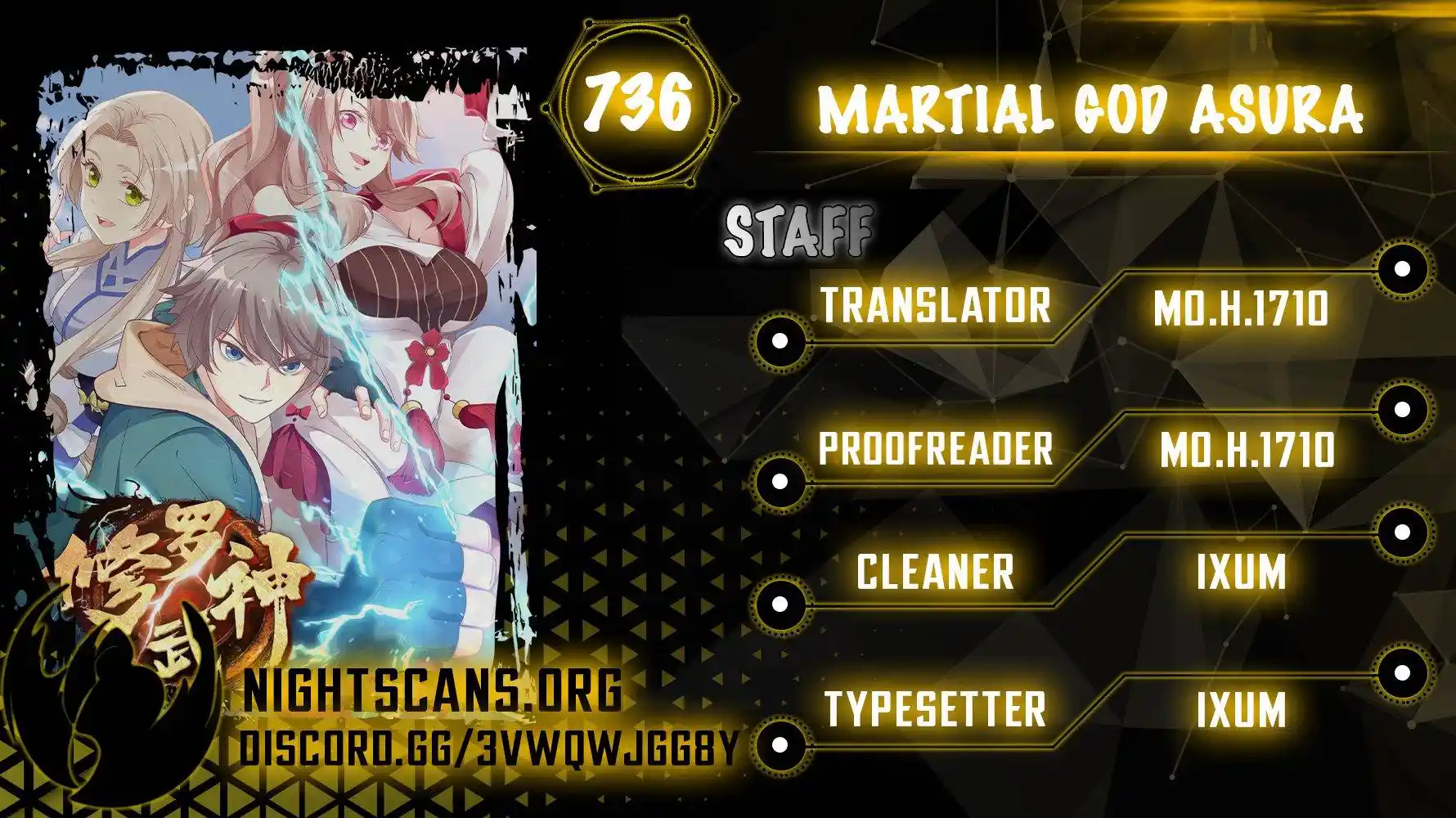 Martial God Asura Chapter 736
