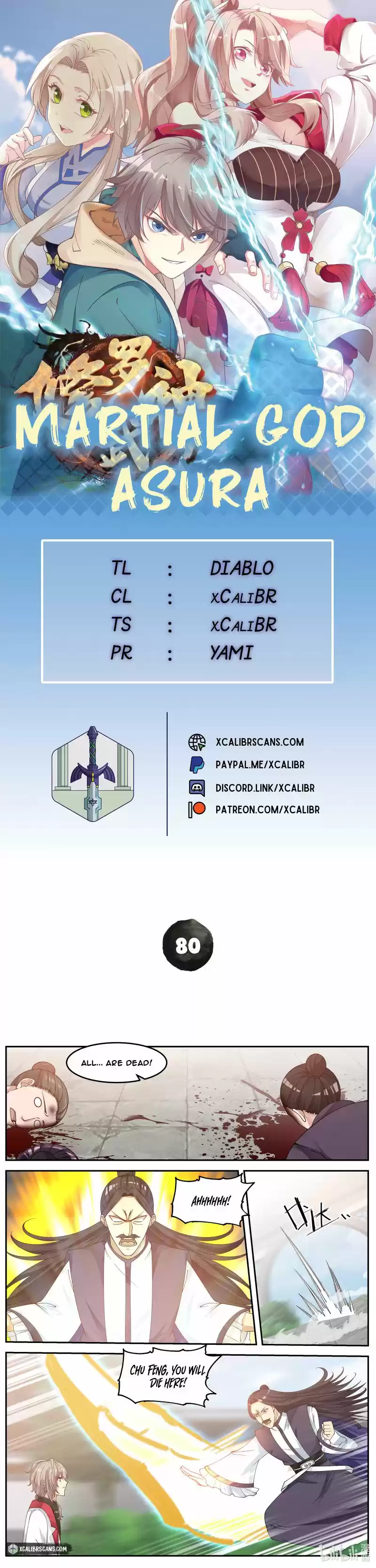 Martial God Asura Chapter 80