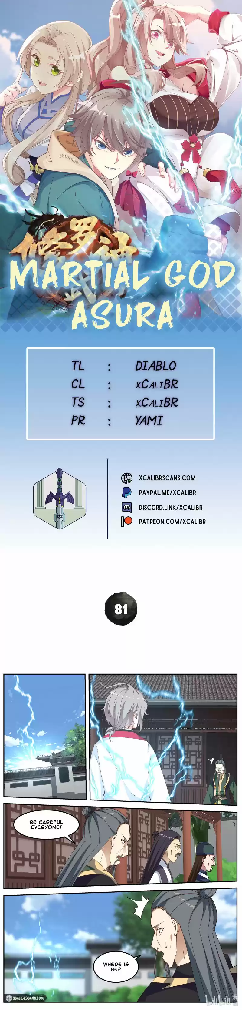 Martial God Asura Chapter 81