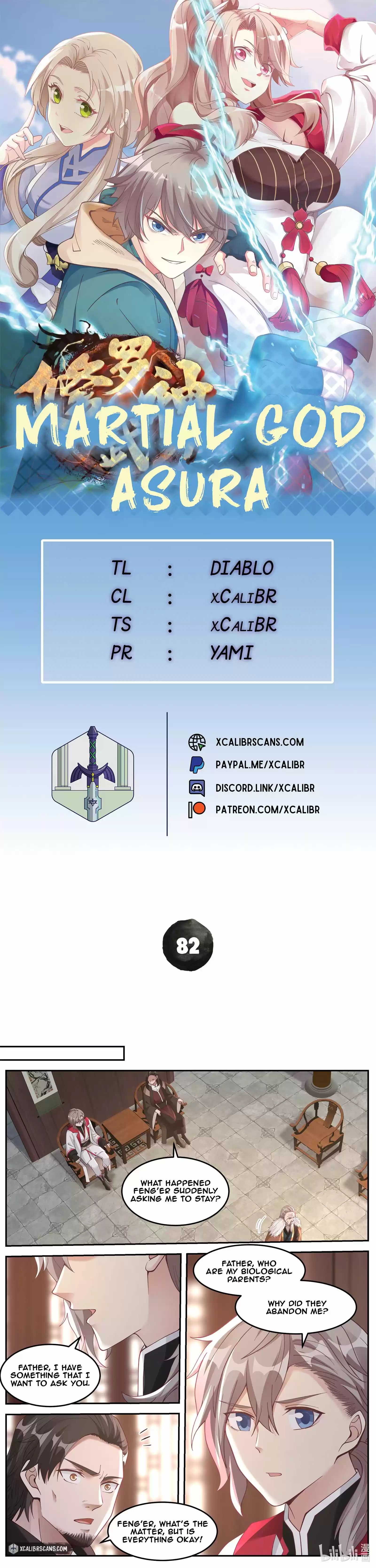 Martial God Asura Chapter 82