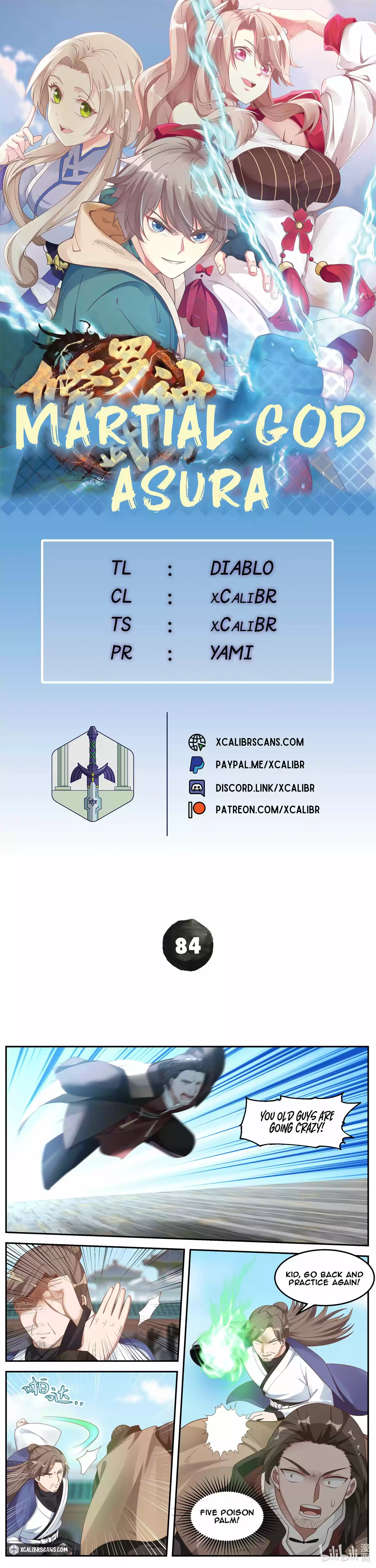 Martial God Asura Chapter 84