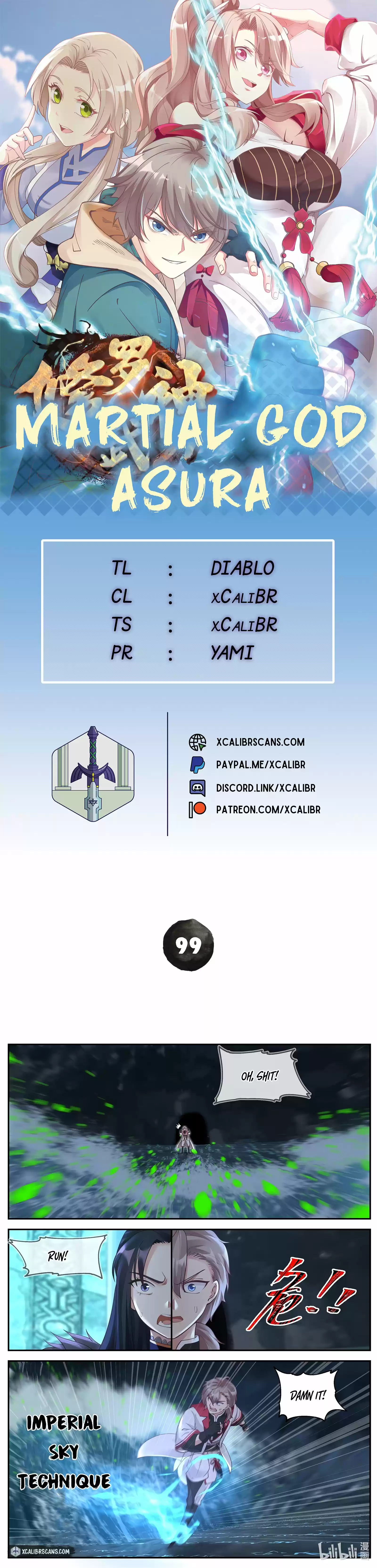 Martial God Asura Chapter 99