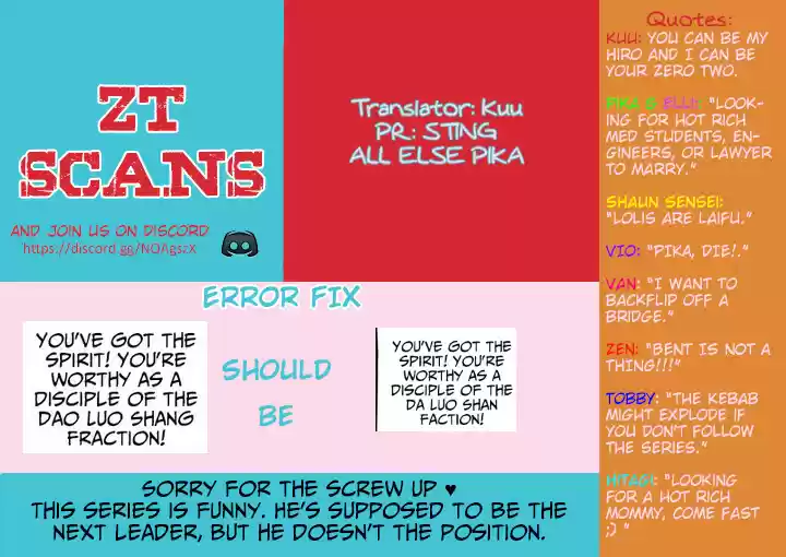 Martial King's Retired Life Ch. 1