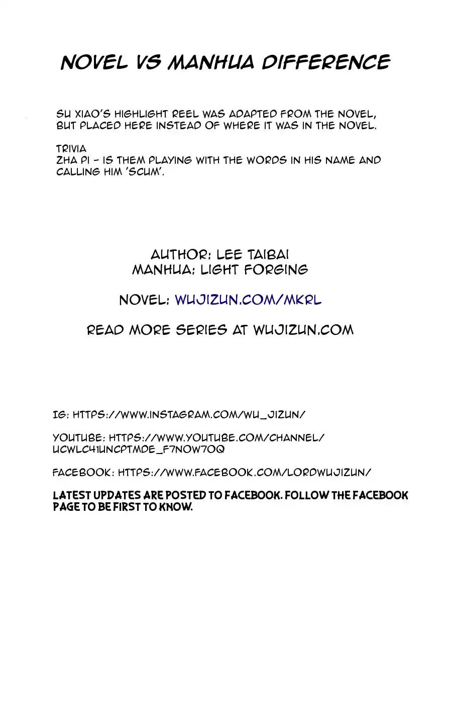 Martial King's Retired Life Ch. 20