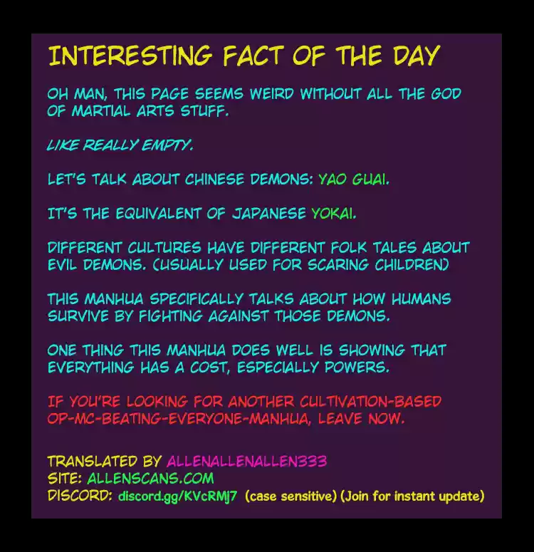 Martial Legacy Ch. 1 Human Sacrifice