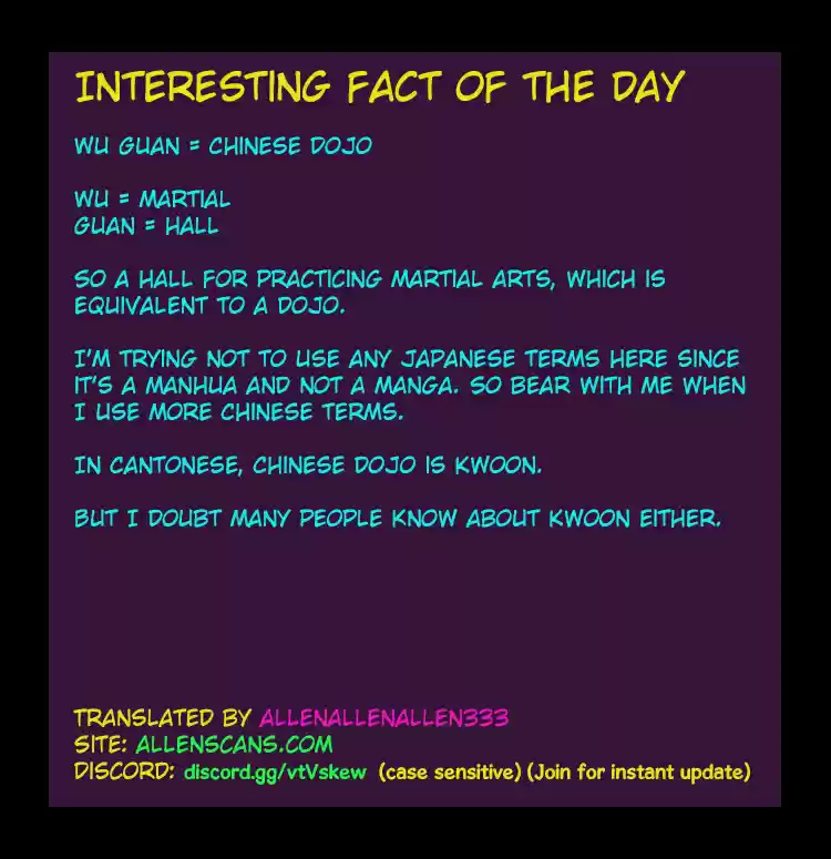 Martial Legacy Ch. 10 Liaocheng