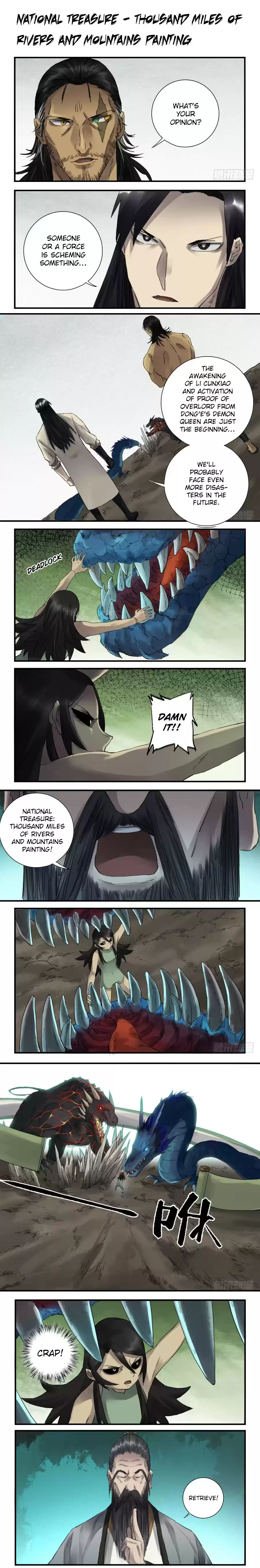 Martial Legacy Ch. 102 National Treasure Thousand Miles of Rivers and Mountains Painting