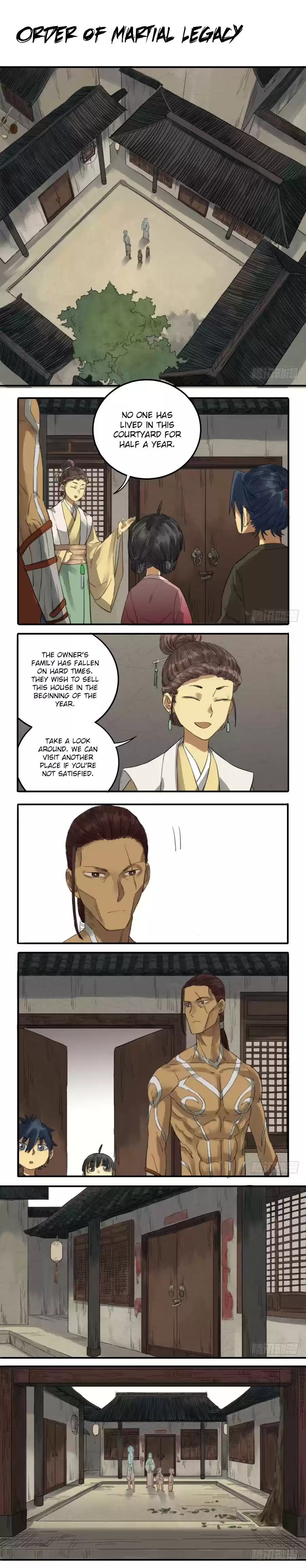 Martial Legacy Ch. 11 Order of Martial Legacy