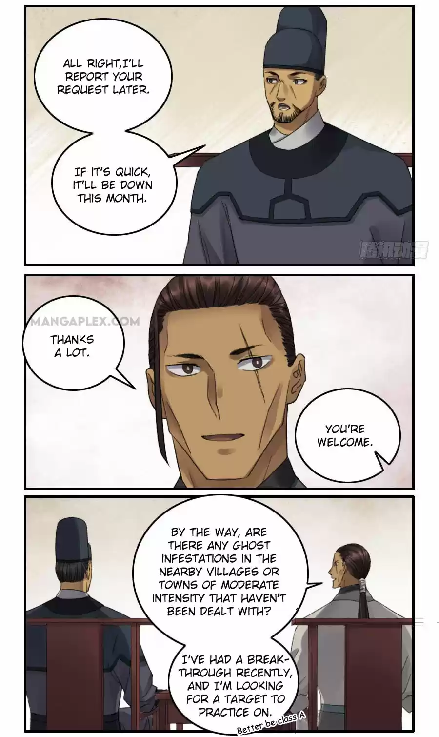 Martial Legacy Ch. 114 Reward