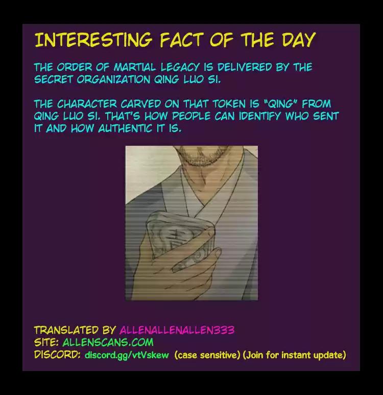 Martial Legacy Ch. 32 The General’s Tomb 1