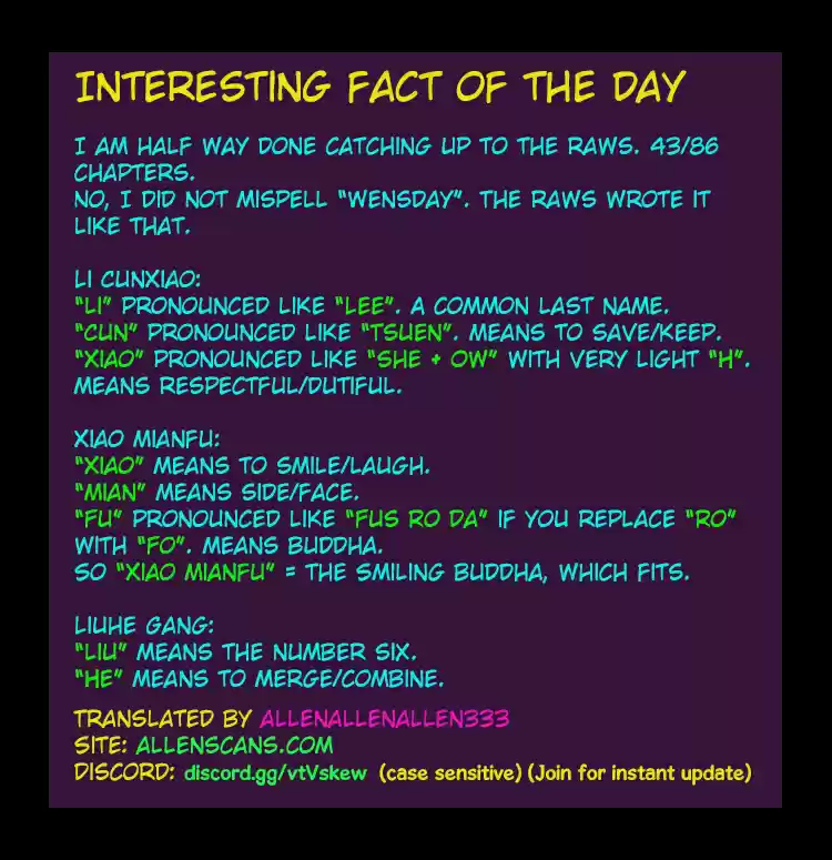 Martial Legacy Ch. 43 Countdown 4