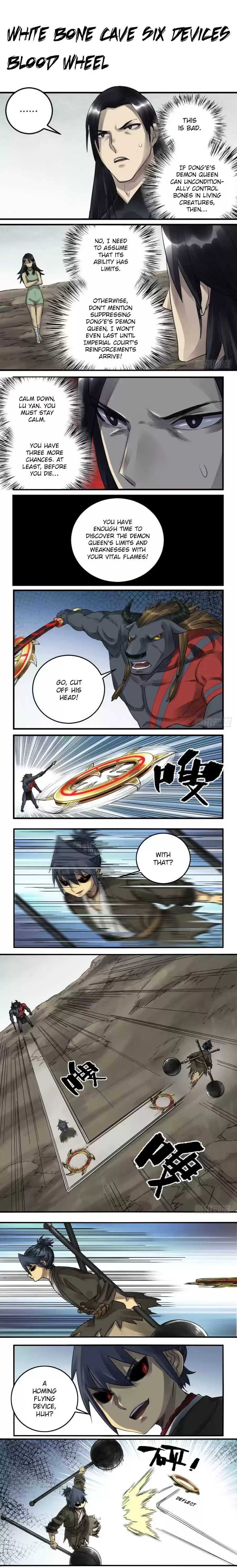 Martial Legacy Ch. 95 White Bone Cave Six Devices Blood Wheel