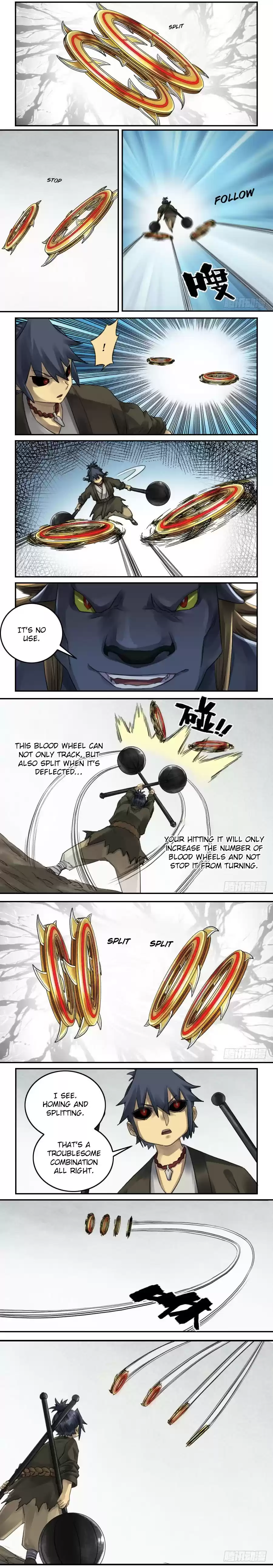 Martial Legacy Ch. 95 White Bone Cave Six Devices Blood Wheel