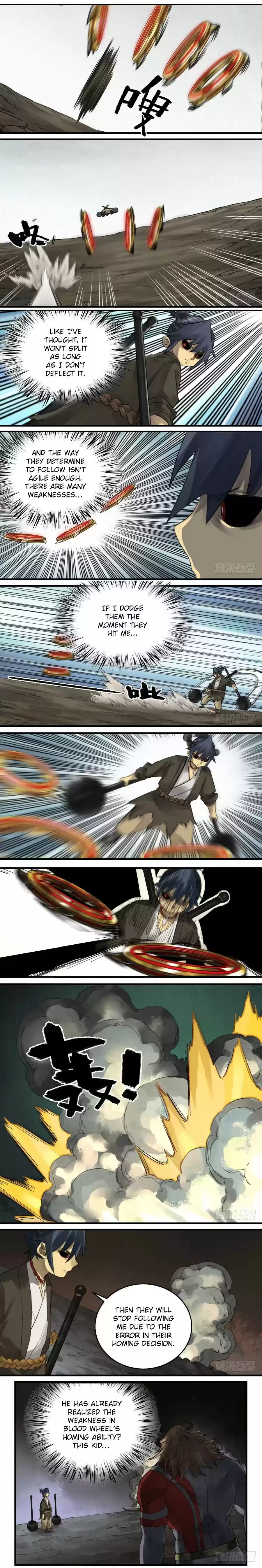 Martial Legacy Ch. 95 White Bone Cave Six Devices Blood Wheel