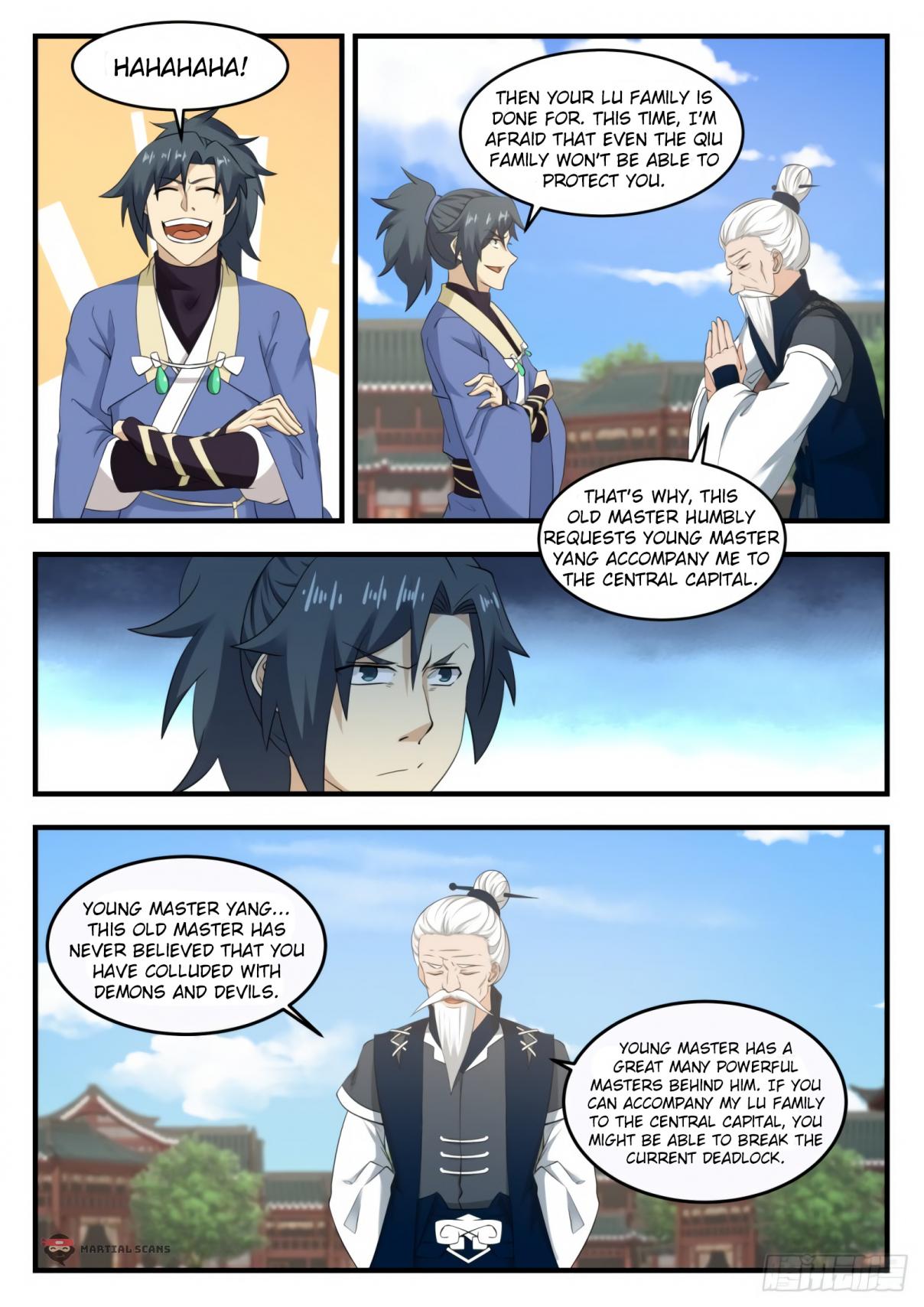 Martial Peak Ch. 541 The Mighty Capital