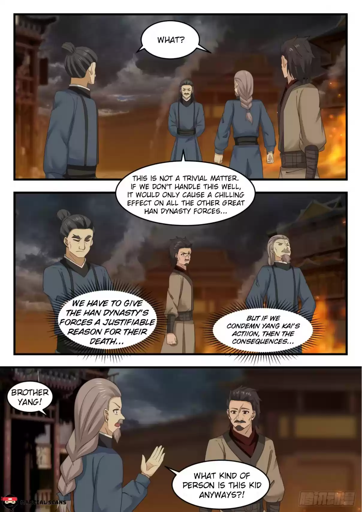 Martial Peak Ch. 547 Those Who Wrong Me Once, I Beat Three Times!