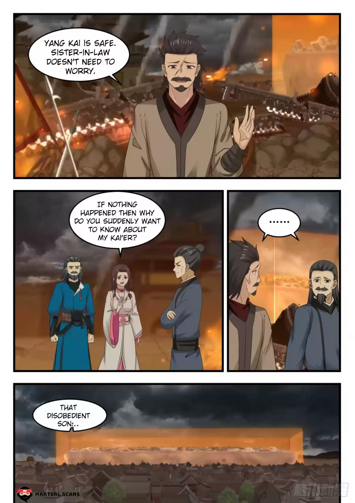 Martial Peak Ch. 547 Those Who Wrong Me Once, I Beat Three Times!