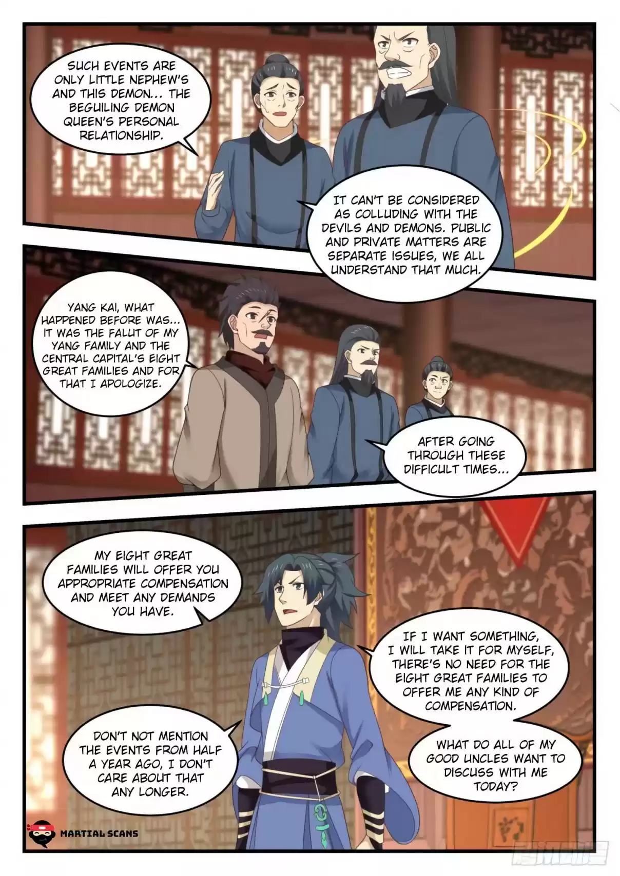 Martial Peak Ch. 549 Winning Over