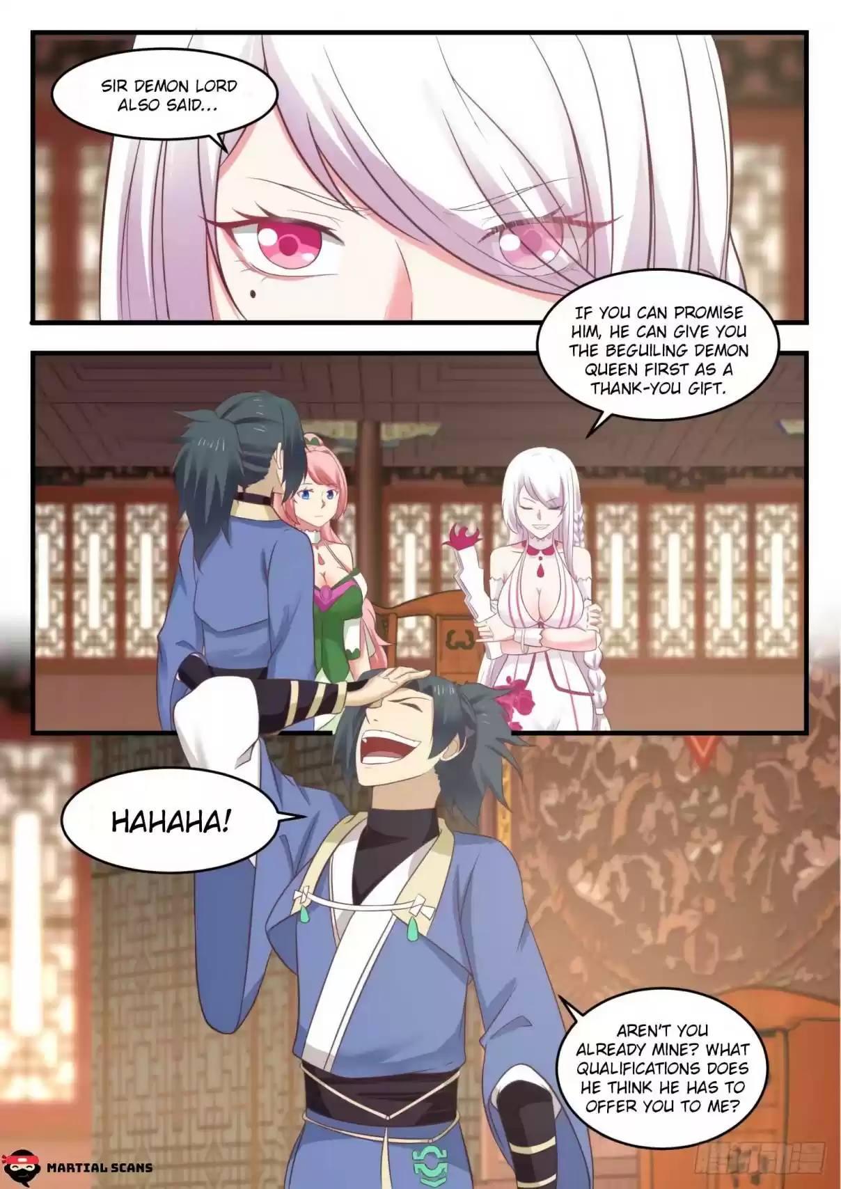 Martial Peak Ch. 549 Winning Over