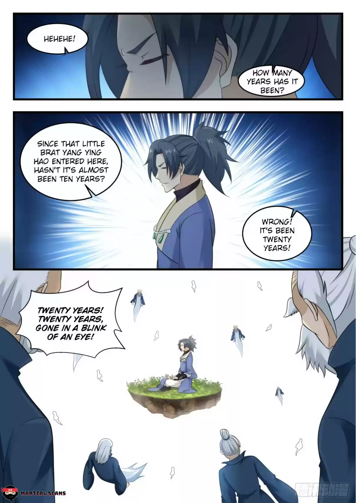 Martial Peak Ch. 553 Yang Family Ancestors