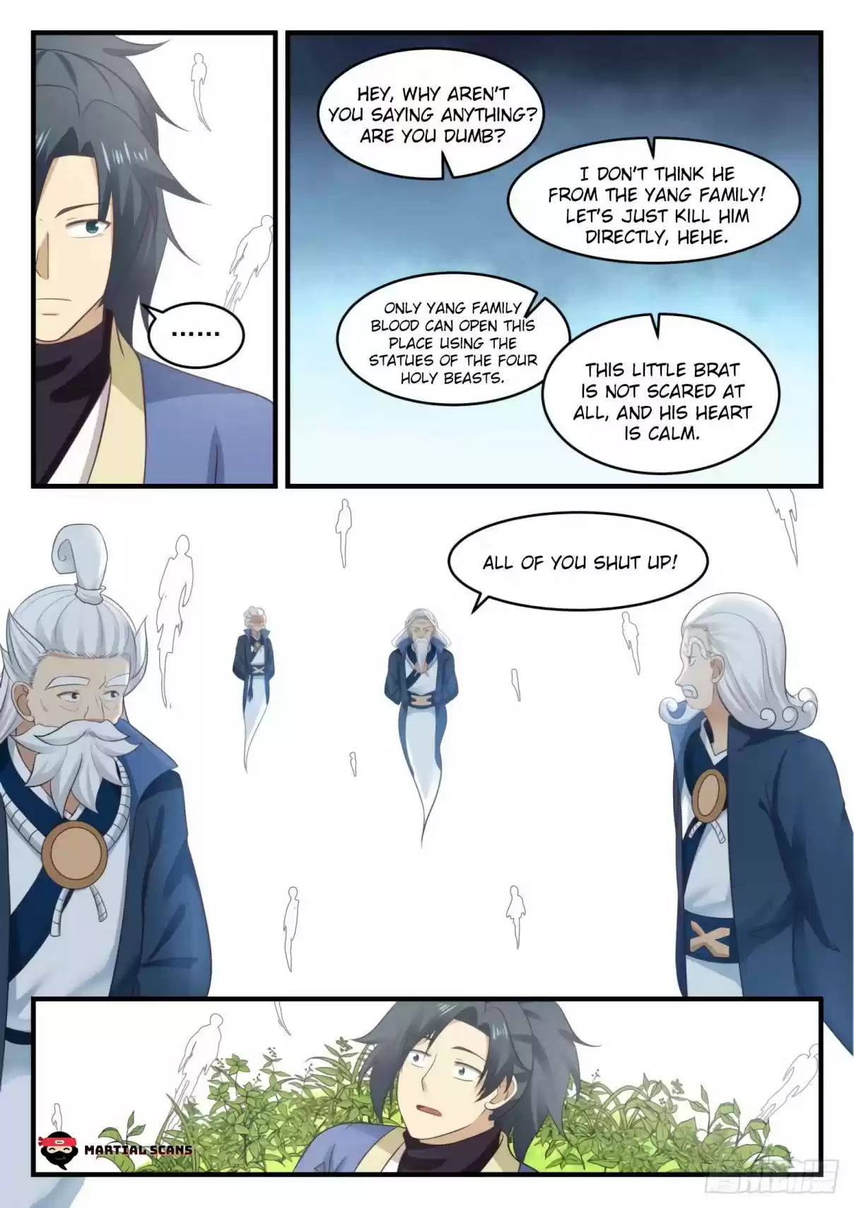 Martial Peak Ch. 553 Yang Family Ancestors