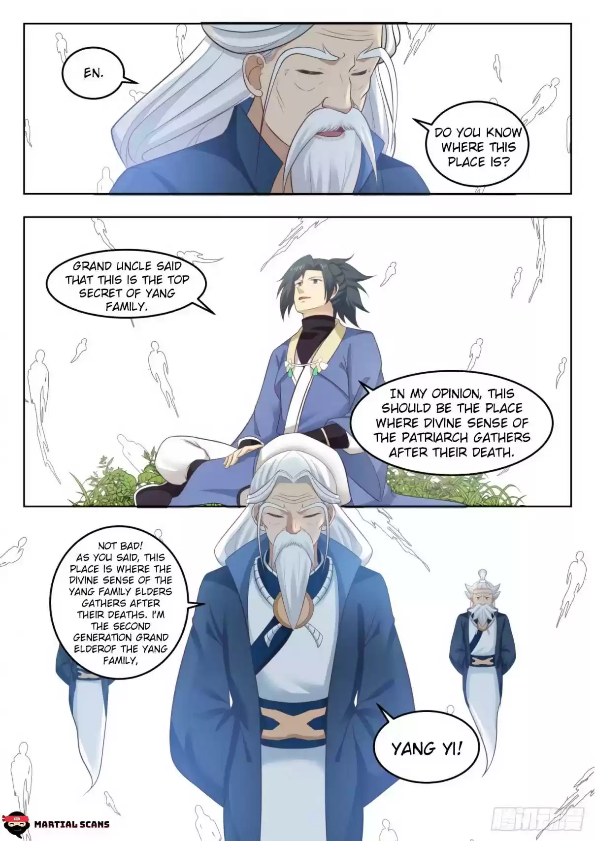 Martial Peak Ch. 553 Yang Family Ancestors
