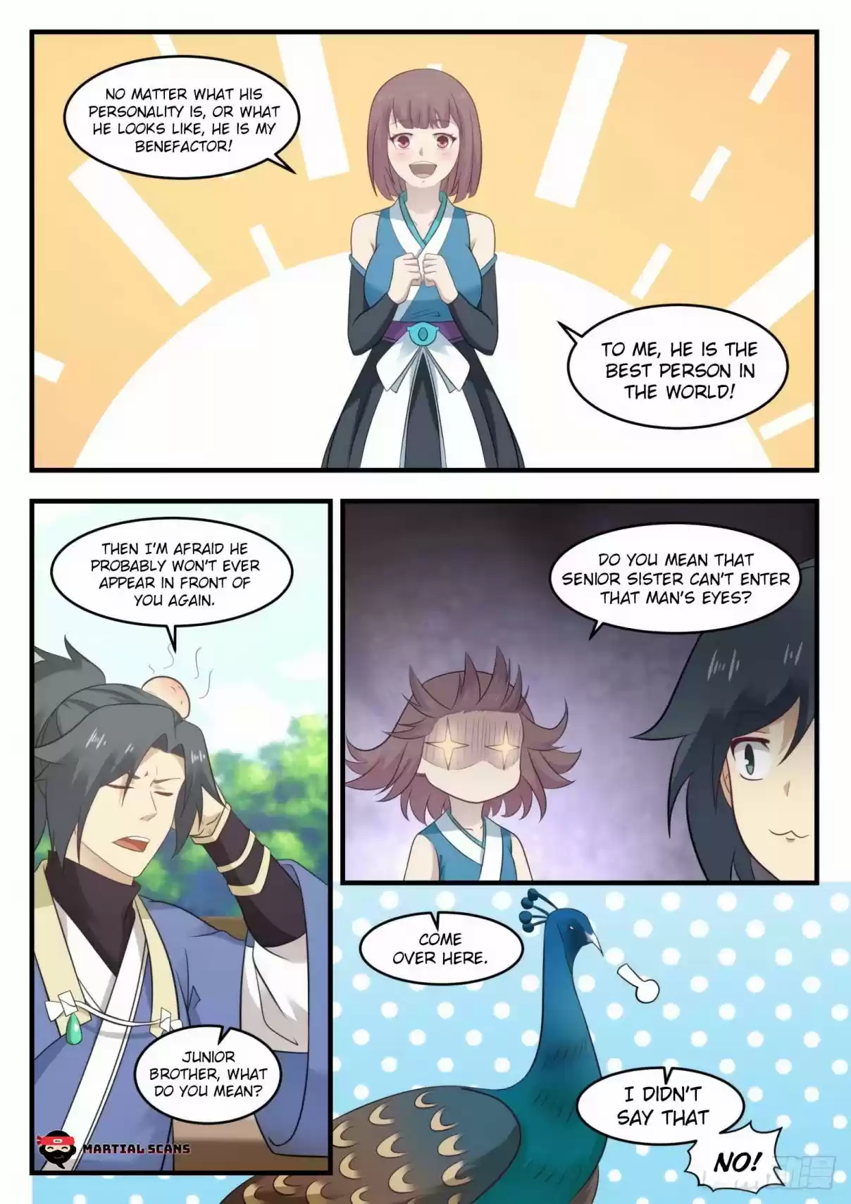 Martial Peak Ch. 565 Who is he?