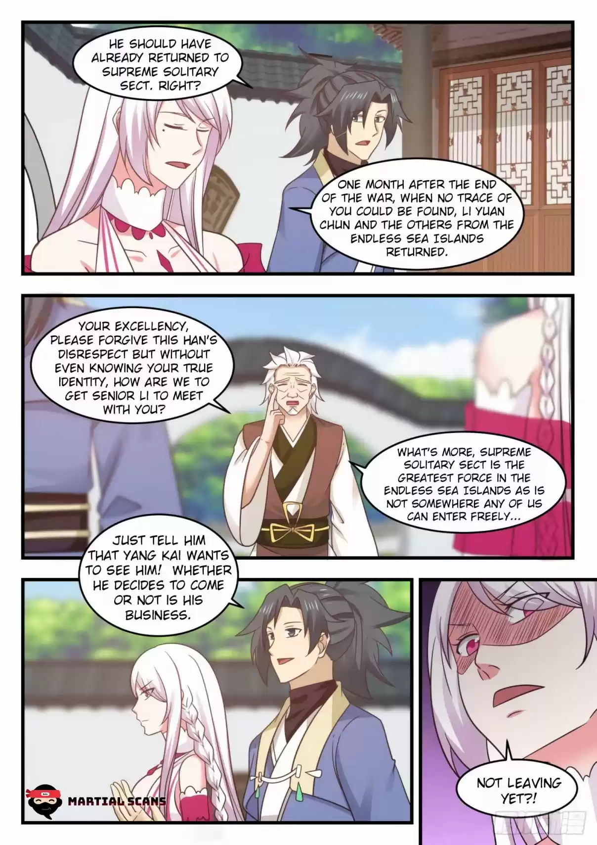 Martial Peak Ch. 566 Blind Dog Eyes