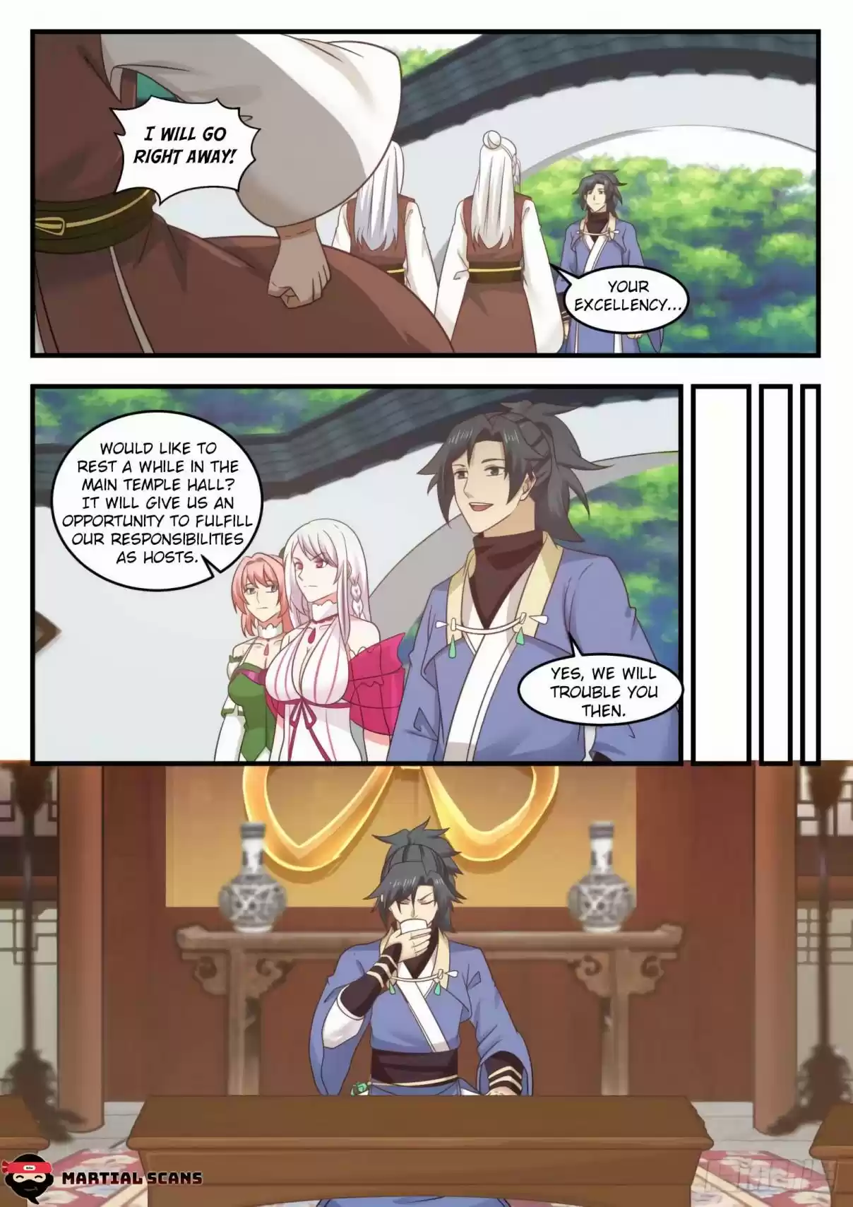 Martial Peak Ch. 566 Blind Dog Eyes