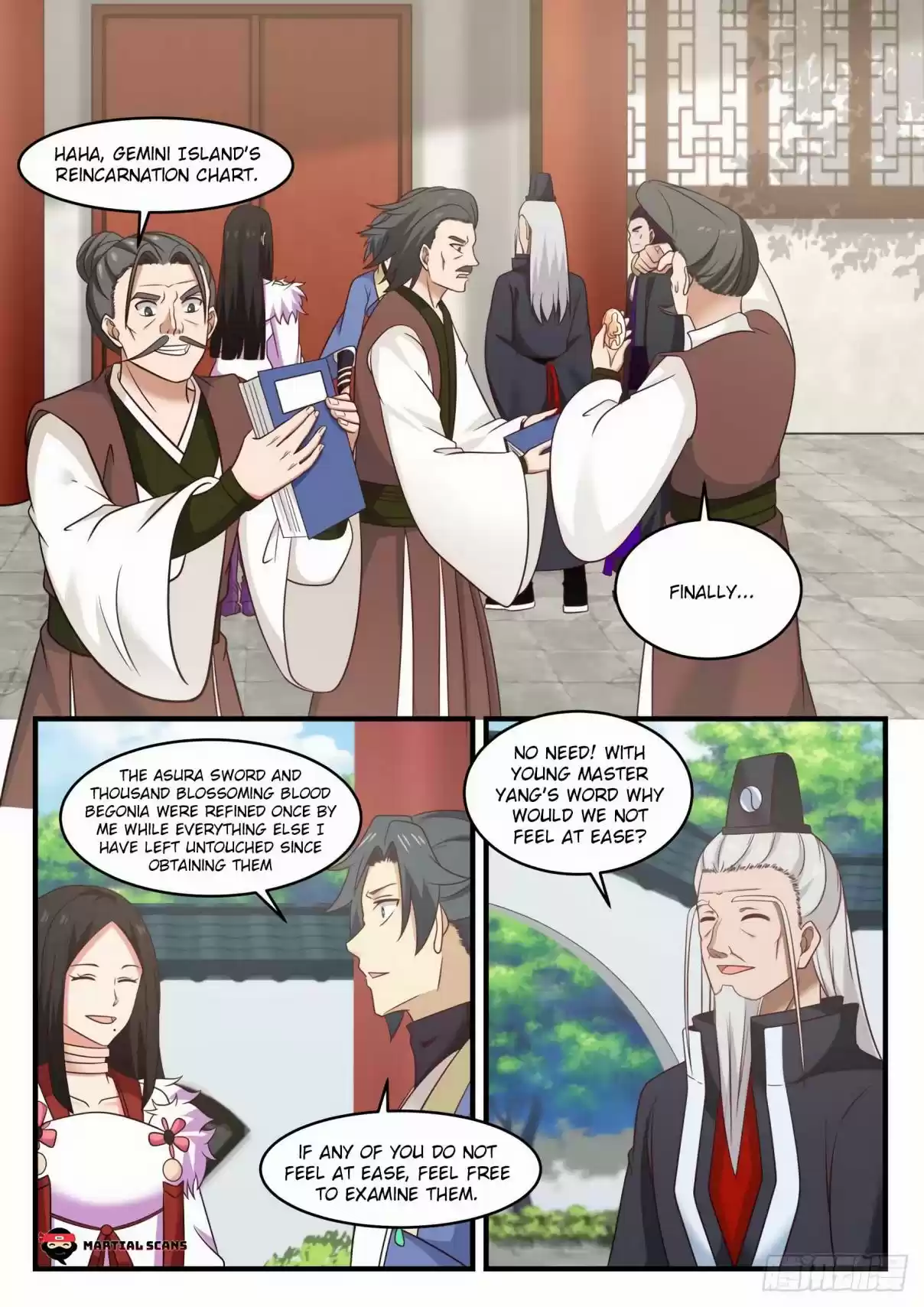 Martial Peak Ch. 567 Returning the Endless Sea Island's Hallowed Treasures