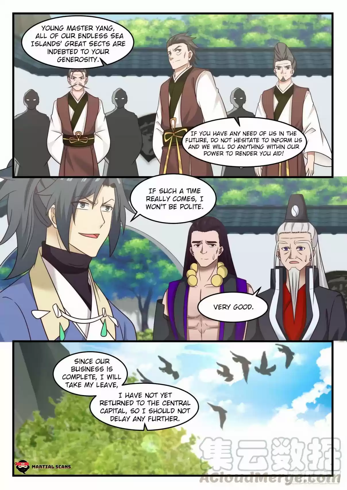 Martial Peak Ch. 567 Returning the Endless Sea Island's Hallowed Treasures