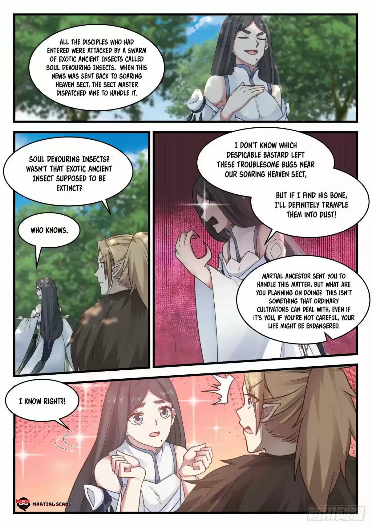 Martial Peak Ch. 655 Where did you find this little brother?