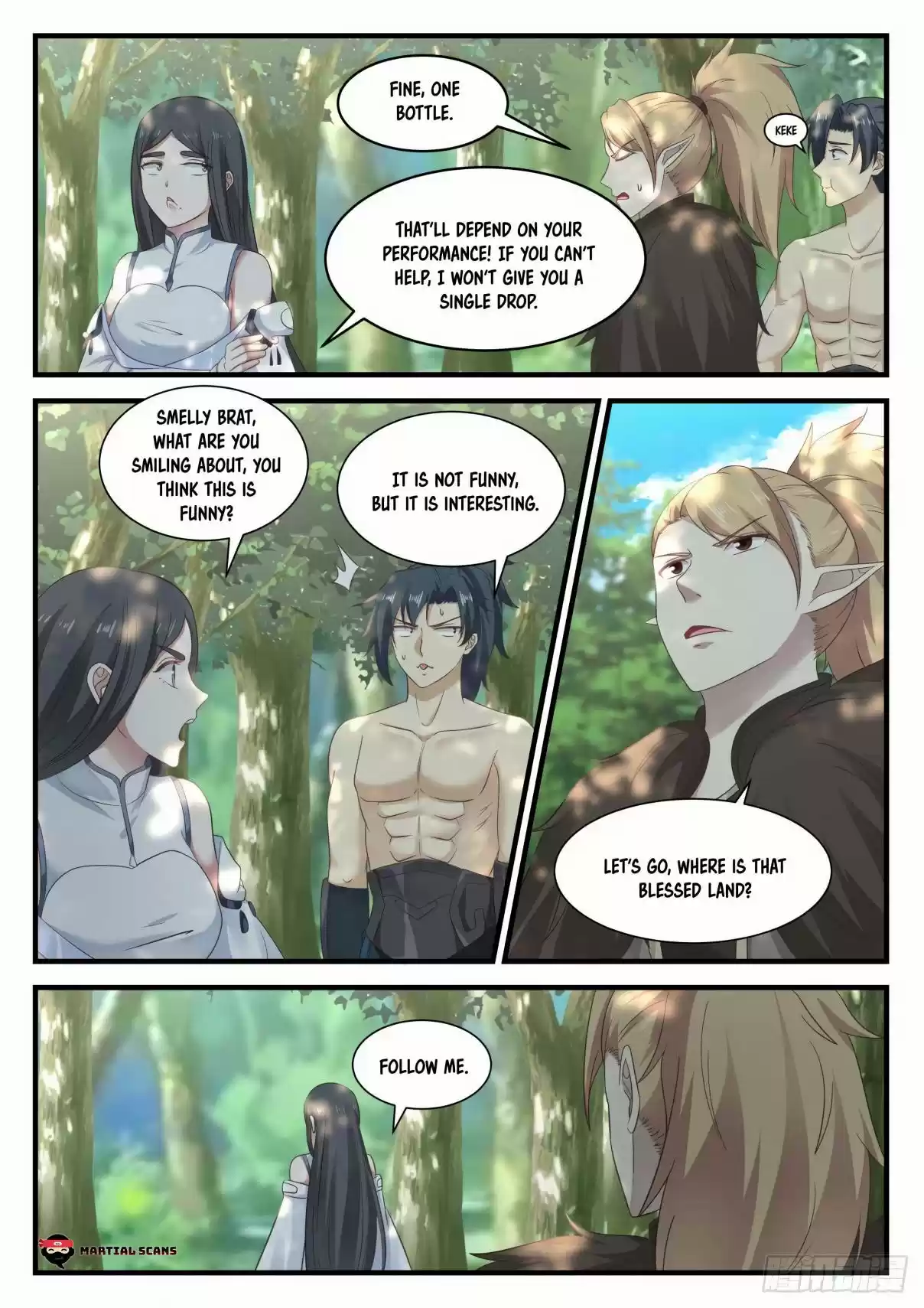 Martial Peak Ch. 655 Where did you find this little brother?