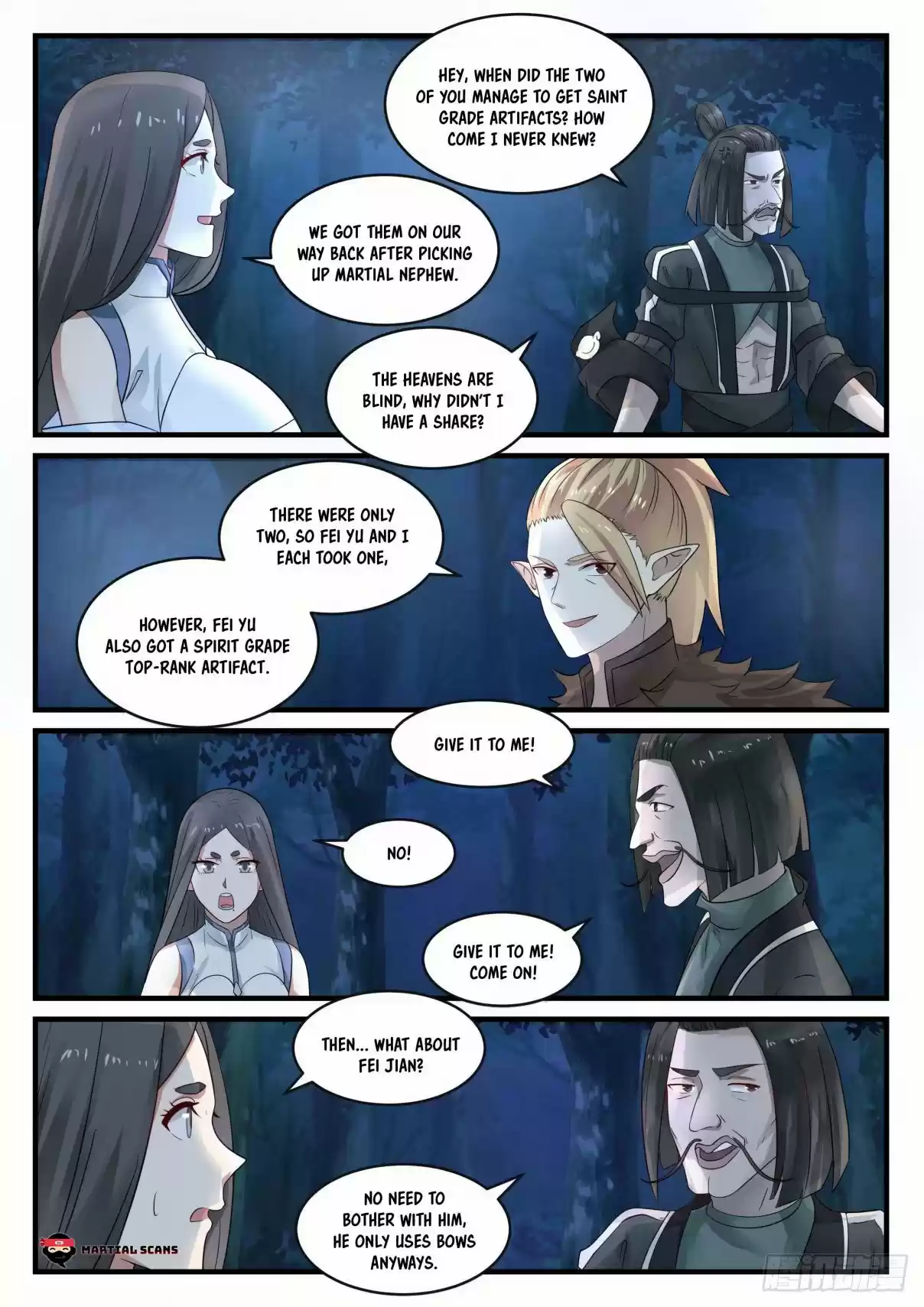 Martial Peak Ch. 666 Floating Clouds City