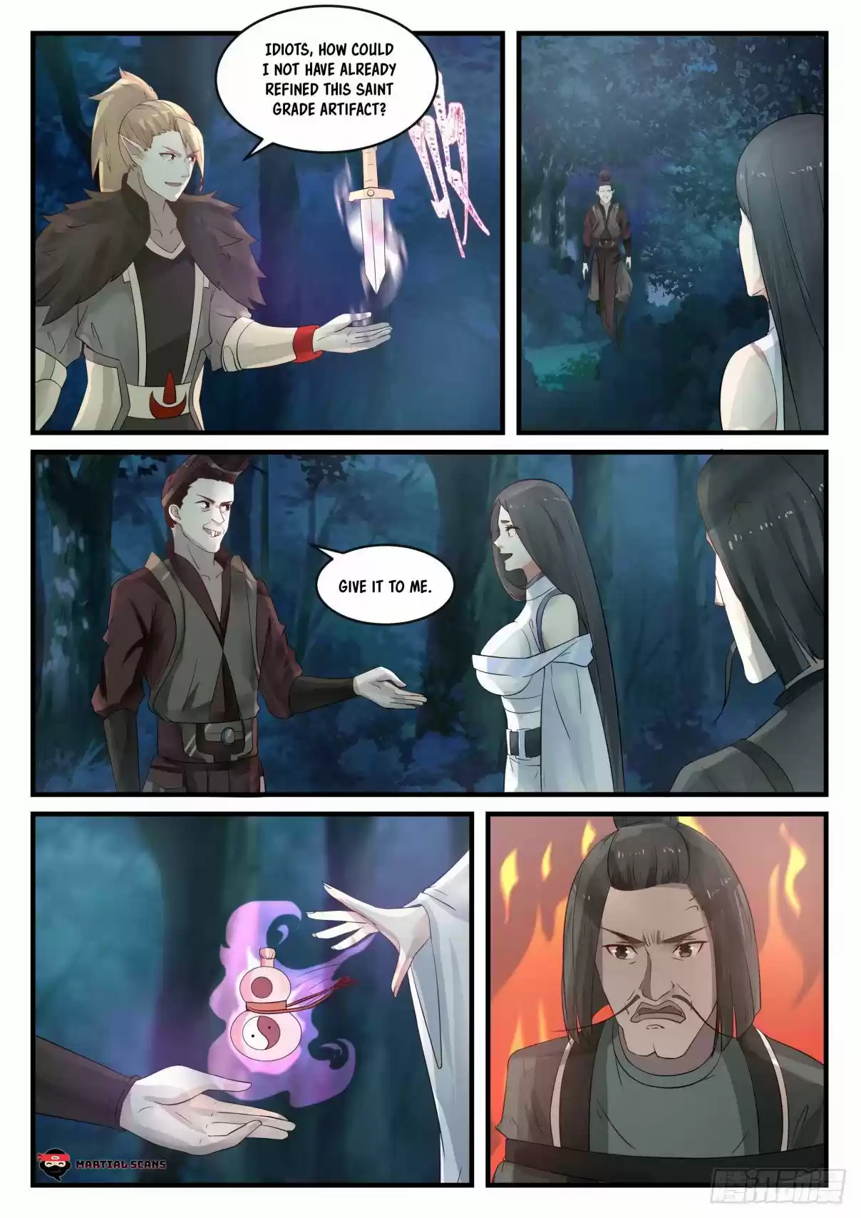 Martial Peak Ch. 666 Floating Clouds City