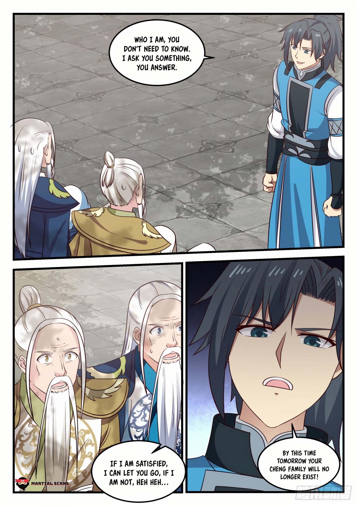 Martial Peak Ch. 690 Dark Clouds Island