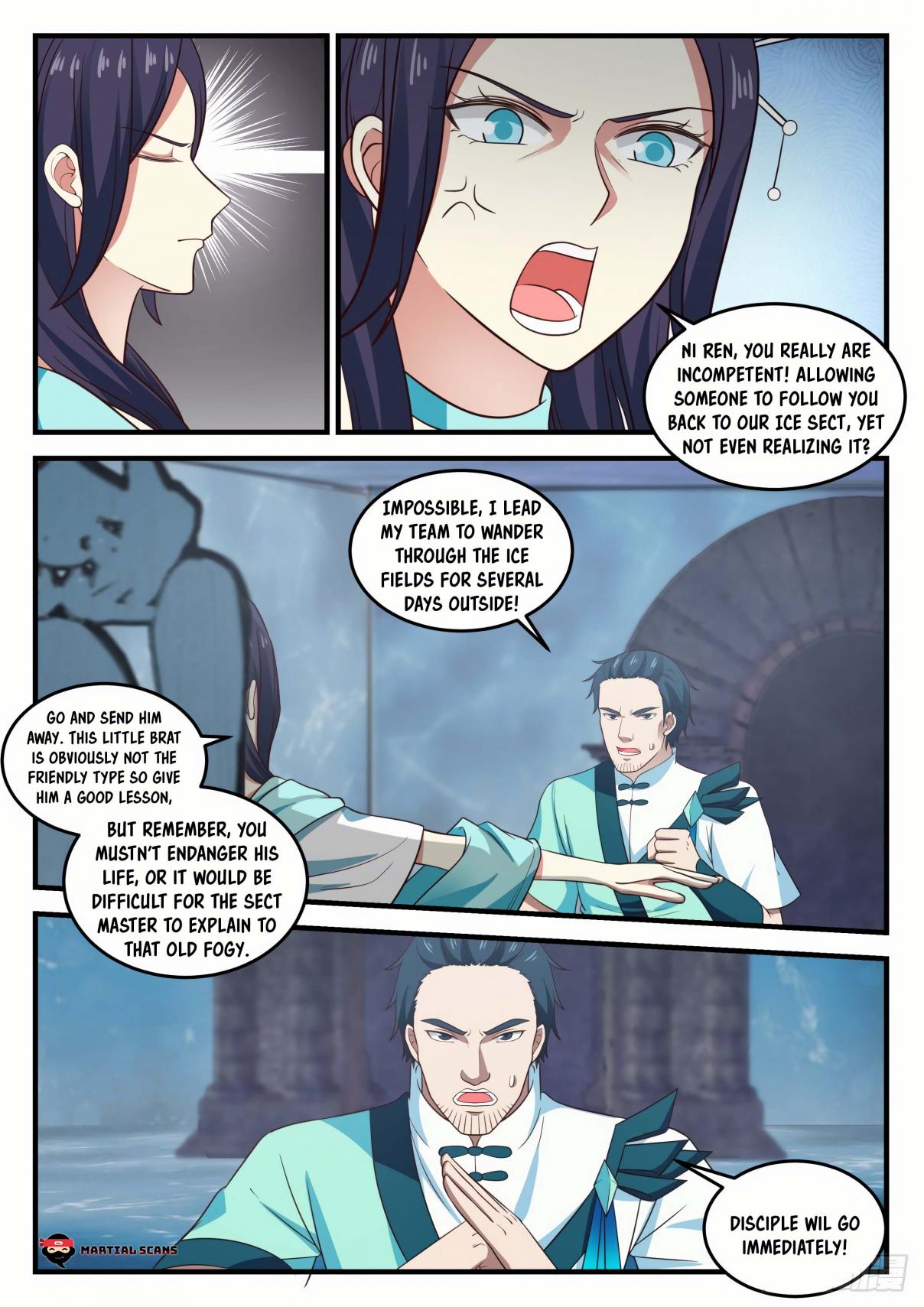 Martial Peak Ch. 693 Breaking into The Ice Sect