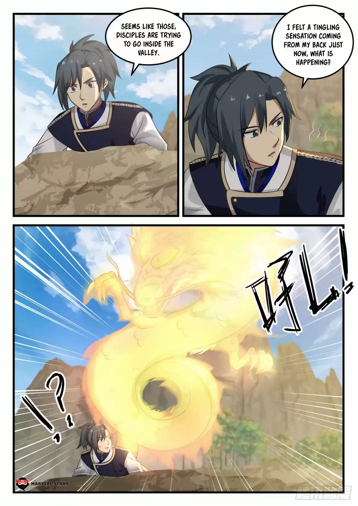 Martial Peak Ch. 728 Golden Dragon