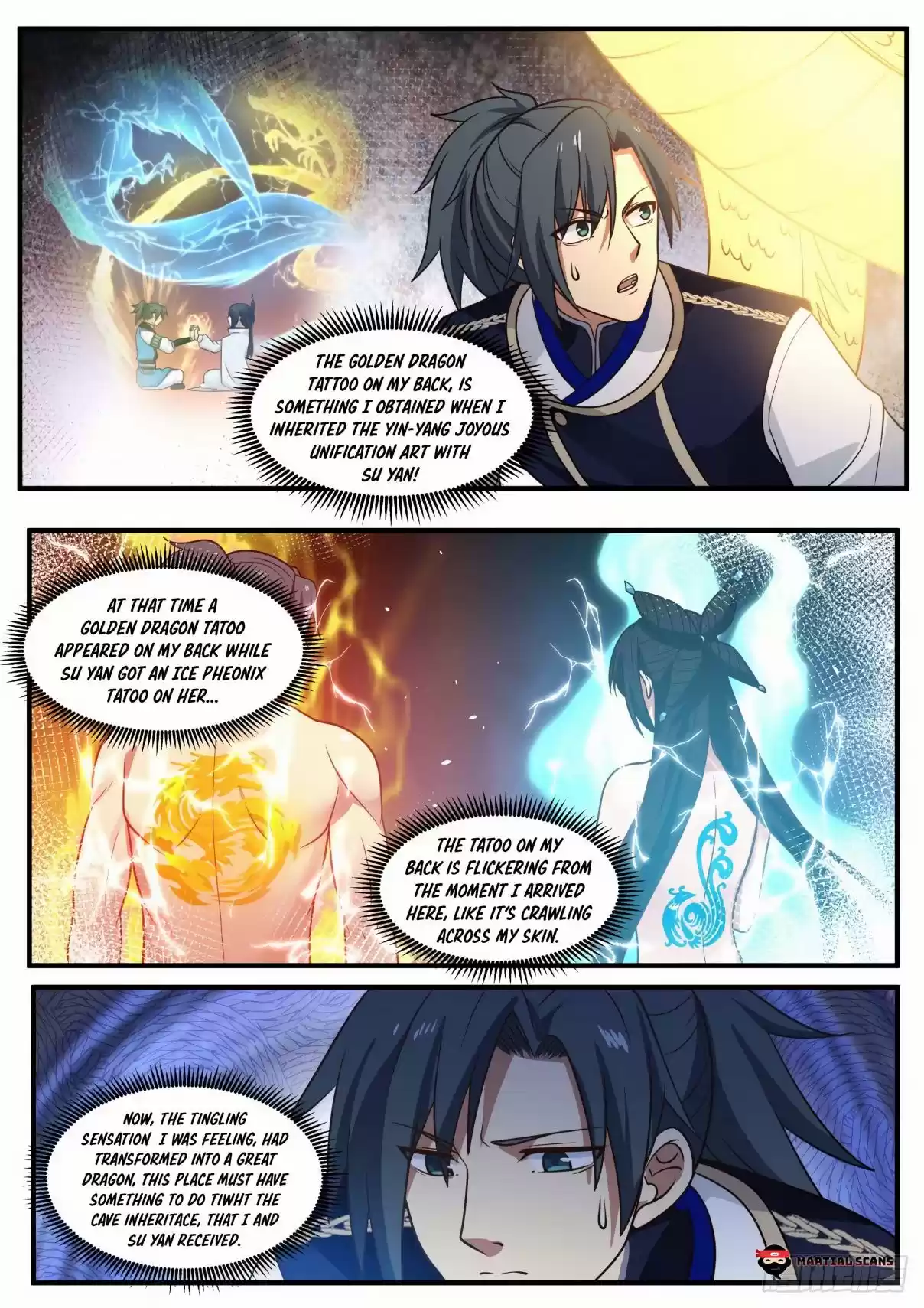 Martial Peak Ch. 728 Golden Dragon