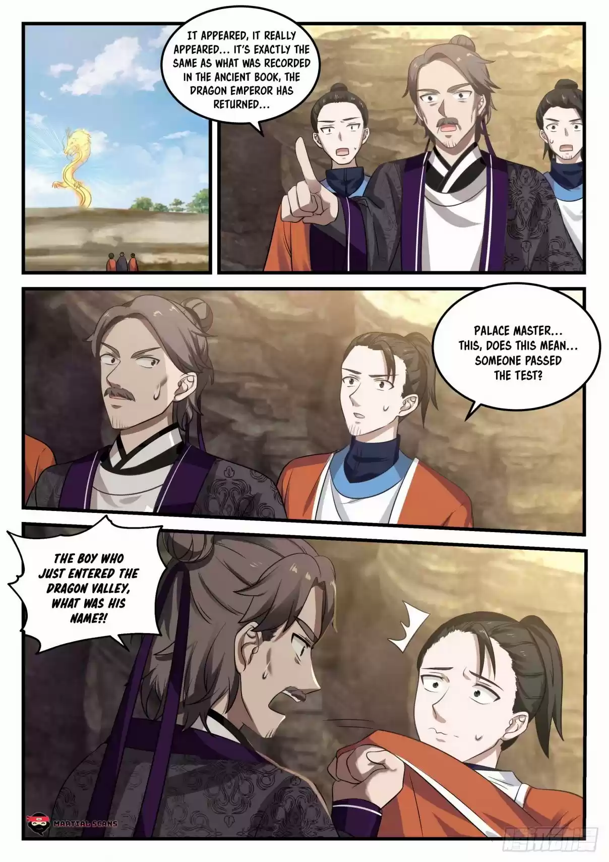 Martial Peak Ch. 728 Golden Dragon