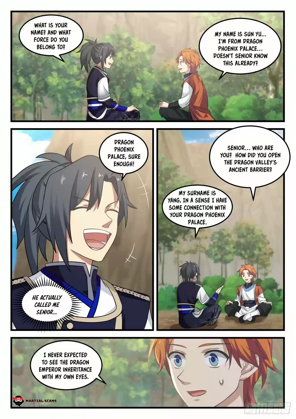 Martial Peak Ch. 728 Golden Dragon