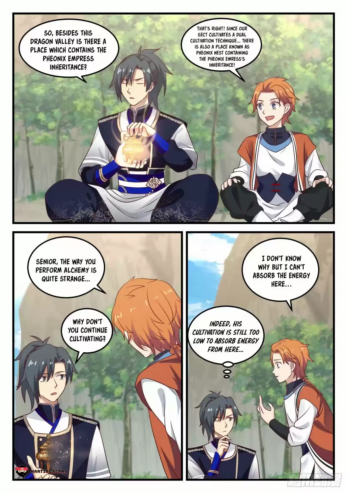 Martial Peak Ch. 728 Golden Dragon